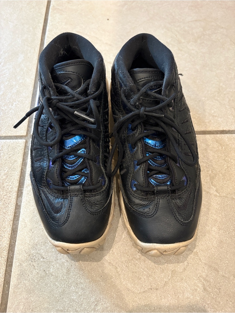 Nike Air Adjust Force 2023 Black and Vivid Purple DV7409-001 Womens Size 6.5
